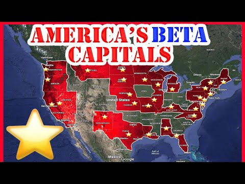 Why These Capital Cities are DOMINATED by other Cities in Their OWN State | America&#039;s BETA Capitals