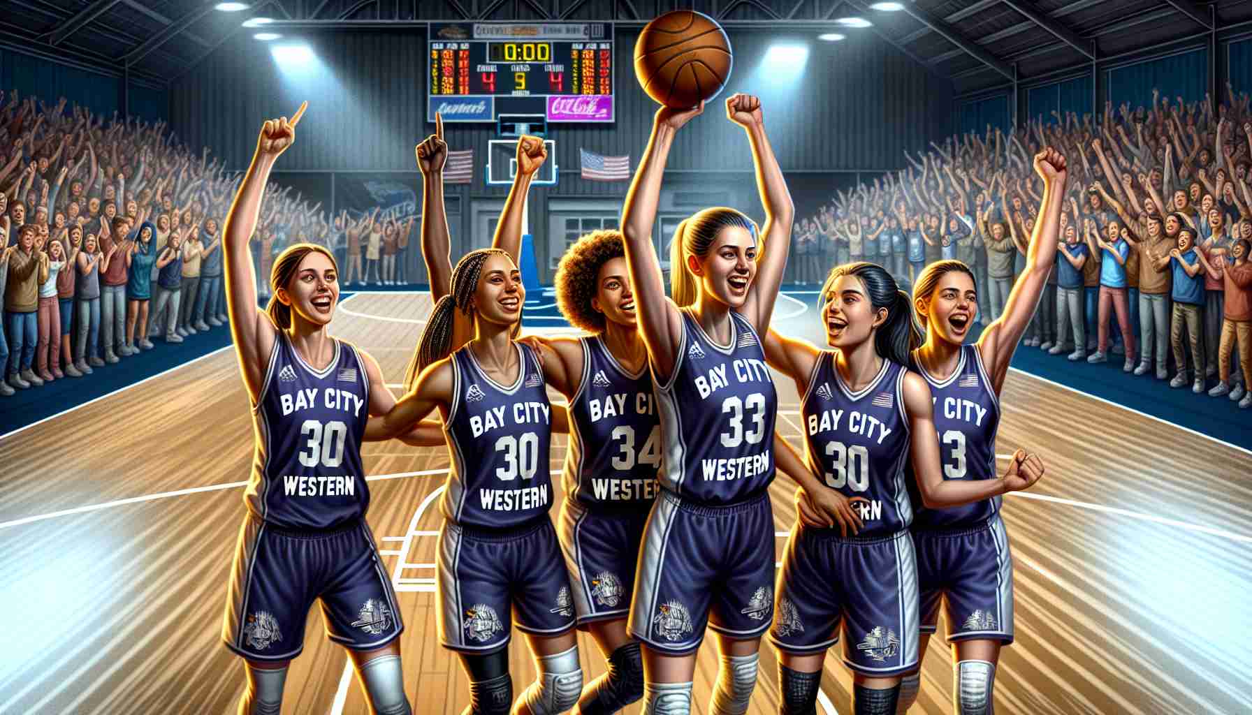 The Unexpected Triumph: Bay City Western Girls Dominate the Court