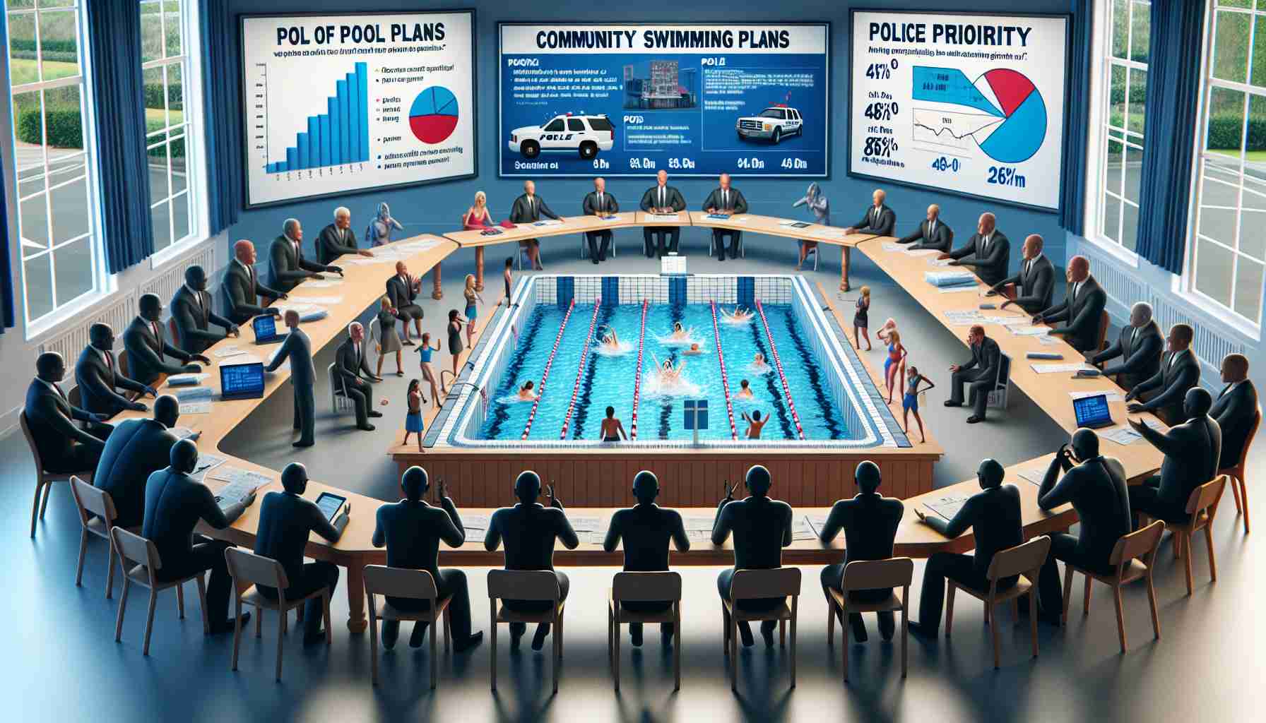 Center Point’s Splash or Safety Debate: Pool Plans vs. Police Priority