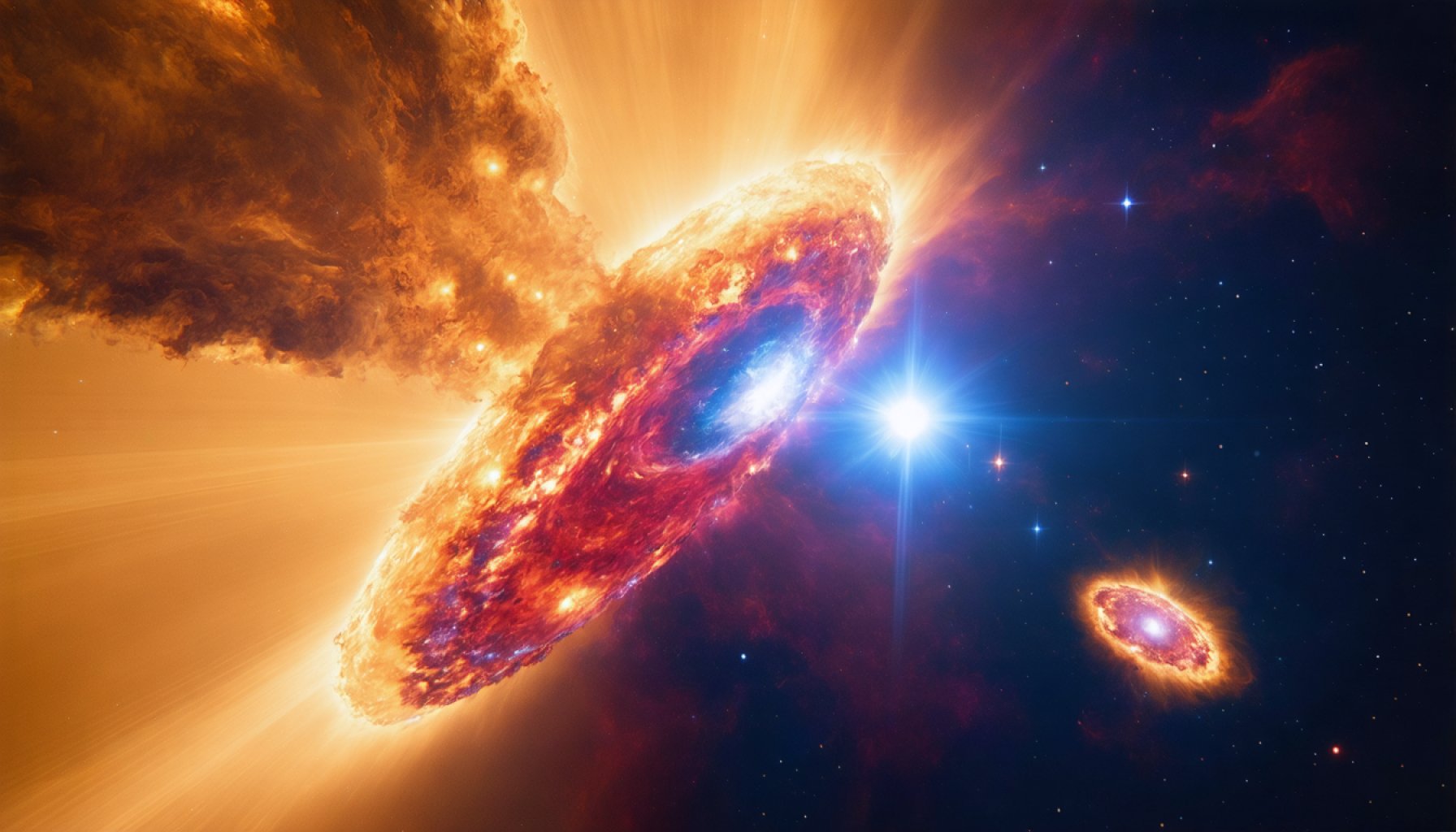 The Dramatic Tale of a Star’s Cannibalistic Embrace Reveals Universe’s Fiery Secrets
