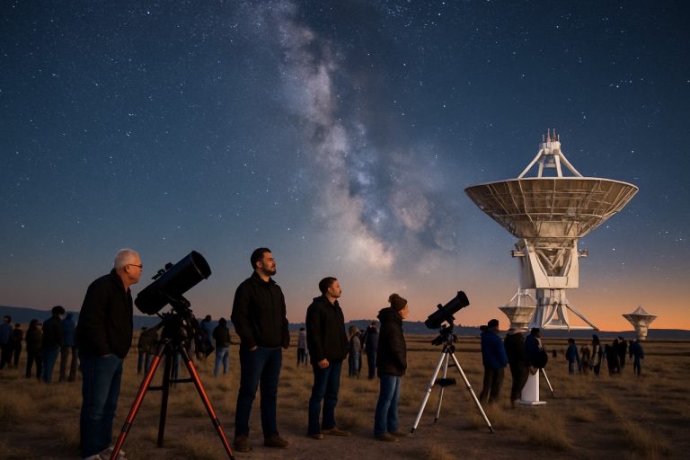 Was Sternengucker und Wissenschaftler auf New Mexikos galaktischem Zusammentreffen entdeckten